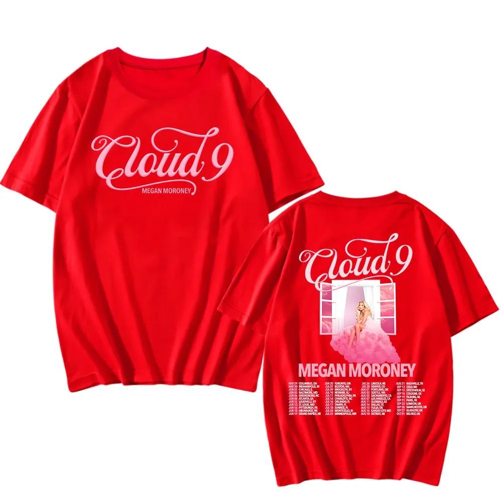 

Cloud 9 2026 Tour TShirt Megan Moroney Graphic Print TShirt Summer Crew Neck Short Sleeve Mens TShirt Unisex Streetwear 4XL
