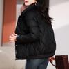 Women's cotton-padded clothes winter new stand-up collar short down cotton clothes loose and thickened women's bread clothes jacket