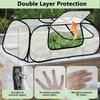 Sunlight-permeable Plant Protector Cage Plant Greenhouse with Sturdy Frame Pop-up Mesh Plant for Raised for Seedlings for Garden