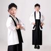 Printed Floral Kids Sakura Girl  Kimono Dress Kids Japanese Style Yukata Bathrobe  Fireworks