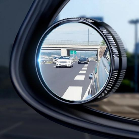 2x Blind Spot Mirror 360° Wide Angle Convex Side Rear View Mirror SUV Car Truck