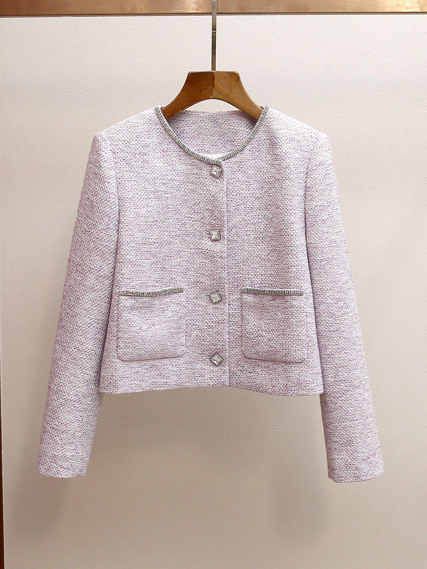 Spring New Arrival: Elegant Women s Jacket Cardigan + Mesh Vest Dress Set S