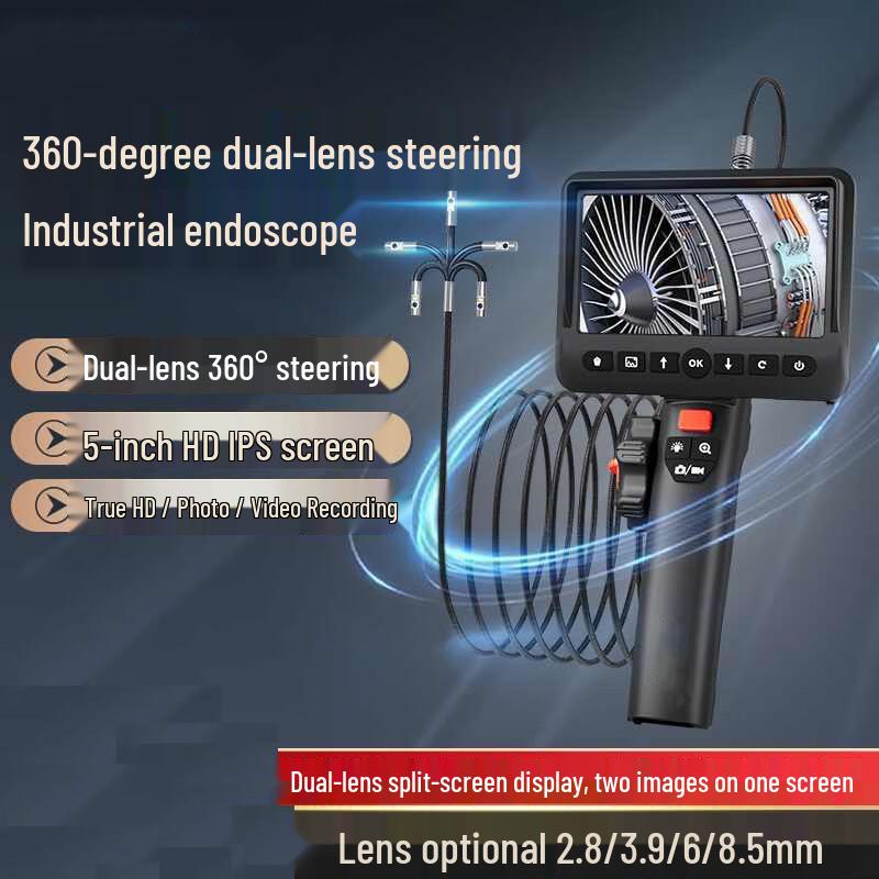 NAVCON Dual-Lens Visual Inspection Camera with Screen