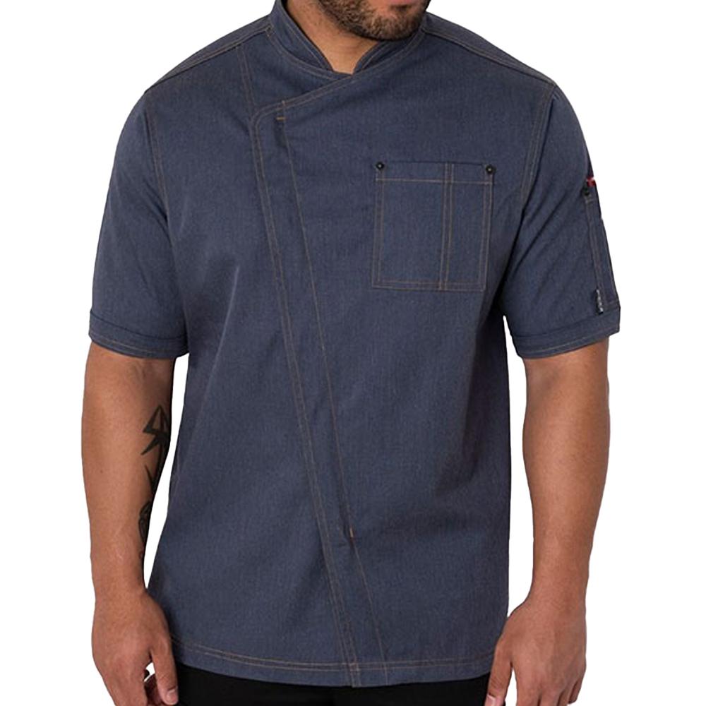 Le Chef Unisex Adult Asymmetric Chef Jacket