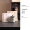 Ge Kiln Ceramic Tea Cup Set: Three-Piece Mug with Inner Liner, Gift Box, Logo Customizable, Perfect for Business Gifts