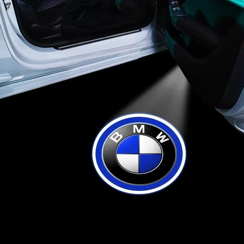 1/2Pcs Car Door Logo Light HD Laser Welcome Courtesy Lamp For BMW M M1 M2 M3 M4 M5 M6 M8 X3 X4 X5 X6 E34 E36 E60 E90 E46 E39 E70