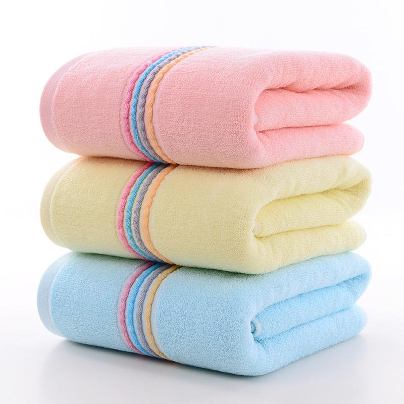 Pure Cotton Bath Towel 70 * 140 Hotel Cotton Absorbent Adult Thickened Household Male And Female Couples Beach Towel