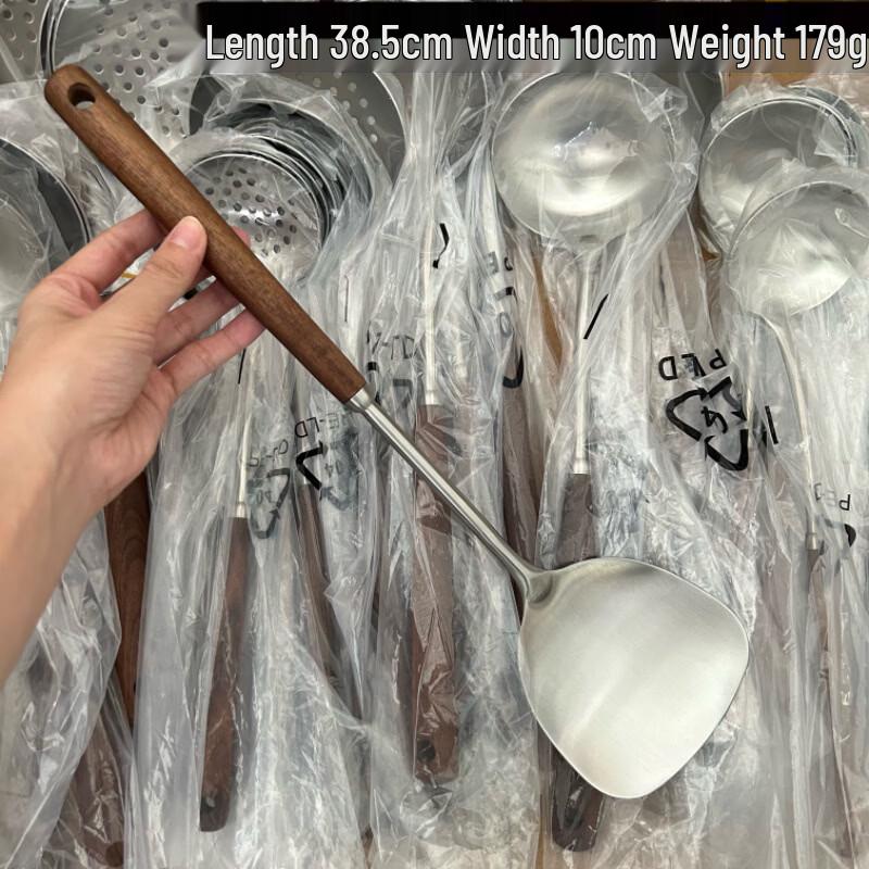 ZISIZ 304 Stainless Steel Spatula & Spoon Kitchen Set
