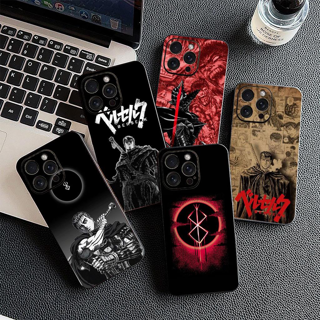 Casing for Xiaomi Redmi Note 13 14 Pro Plus ProPlus 14C 13C Pro+ 5G Phone Cover Protective Case Berserk Cartoon Guts