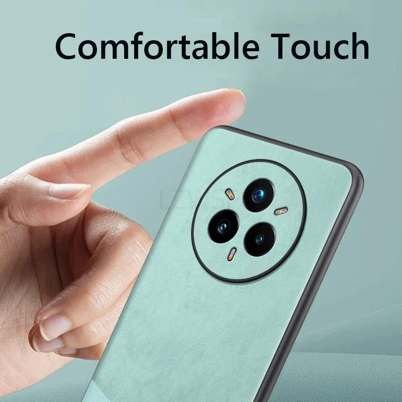 Cases For Realme 14 Pro Plus Luxury Silicone Leather Color Blocked Phone Cover For Realme14 Pro+ 5G Shell Shockproof Bumper