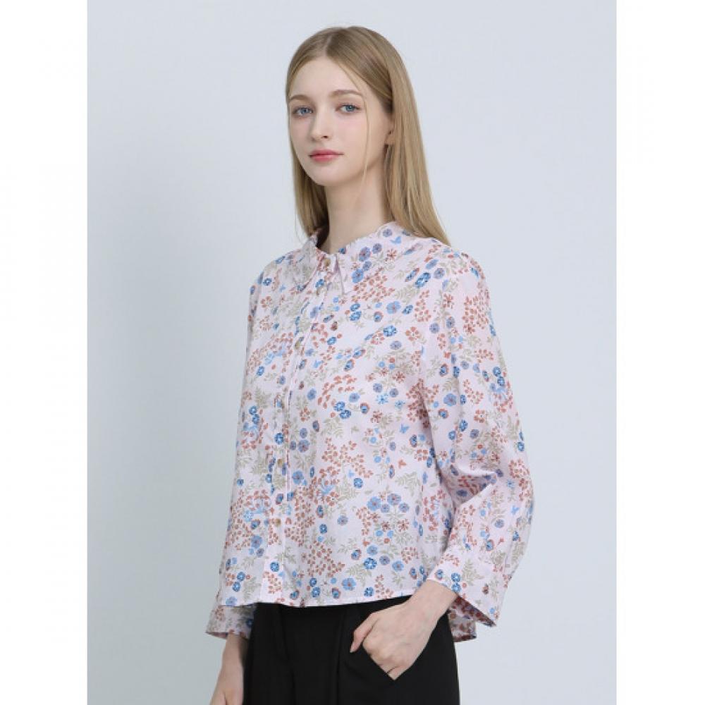 Cresson Romantic Flower Collar Blouse