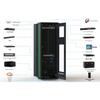 Integrated Smart Cabinet with Micro-Environment Monitoring, Air Conditioner, and Removable Side Panel