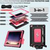 Heavy Duty Stand Case for IPad A16 2025 11th 10.9 2022 10th 10.2 7th 8th 9th Gen Air 1 2 Pro 9.7 2017 2018 3-in-1 Hybrid Cover