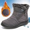 Ladies, Warm Shoes, Casual Shoes, Comfortable Shoes, Side Zippers, Waterproof Cotton Shoes, Snow Shoes