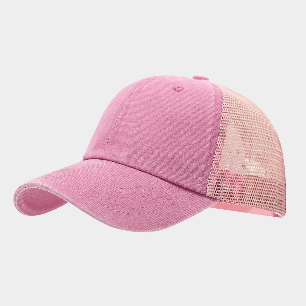 Summer New Mesh Baseball Cap Men's and Women's Outdoor Leisure Sports Fashion Breathable Visor Truck Driver Hat