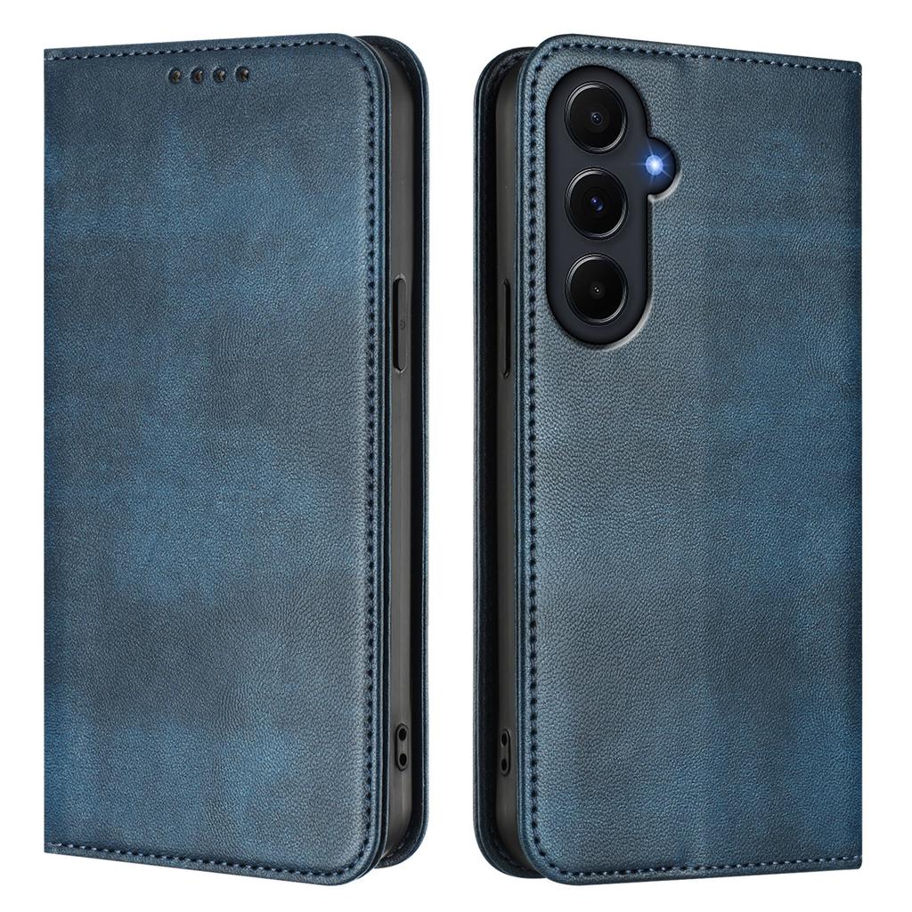 For Samsung Galaxy A55 5G Wallet Cases Retro Texture RFID Blocking Leather Phone Cover