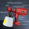 Electric Paint Sprayer Latex Varnish Spray Gun Airbrush For Makita For Bosch For Dewalt For Milwaukee for M18 18V Li-ion Battery