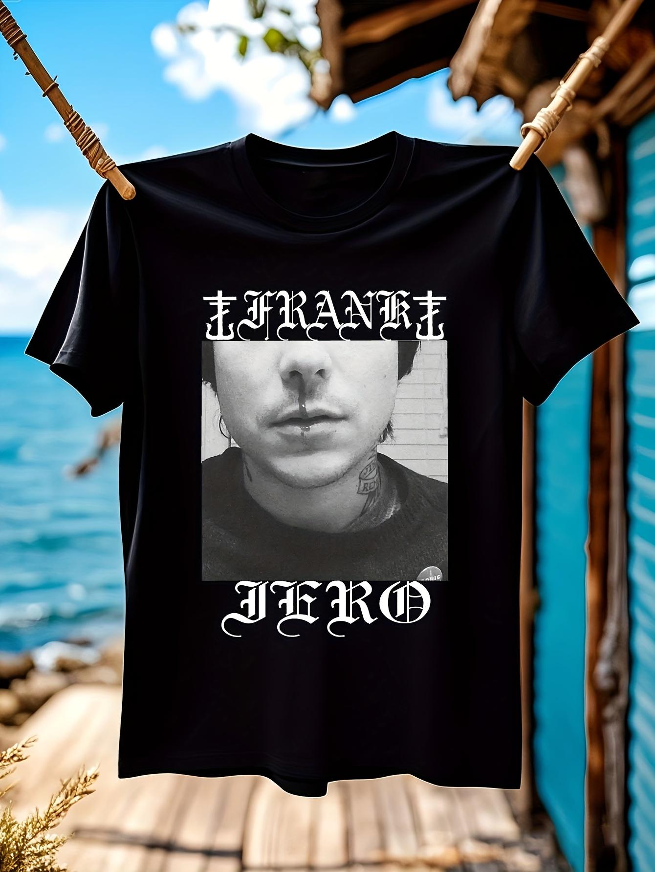 Frank Iero Nose Bleed Graphic Tshirt Graphic Tshirt - Bla... M