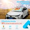 Foldable Car Sun Shade Windshield Window Sunshade Cover For Toyota Corolla 19-23
