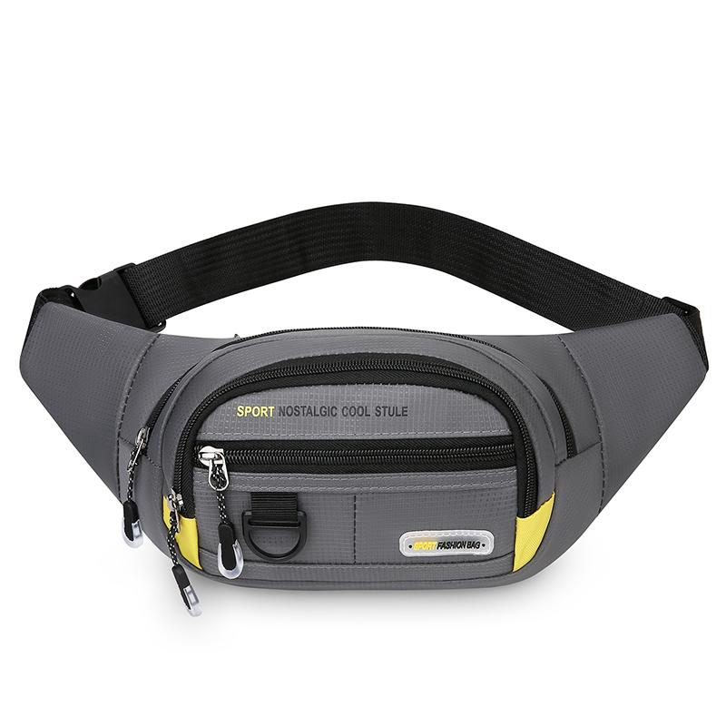

Men s Large Capacity Fitness Waist Pack Portable Anti Theft Ultra Thin Small Chest Bag Sports Outdoor Leisure Running Waist Bag