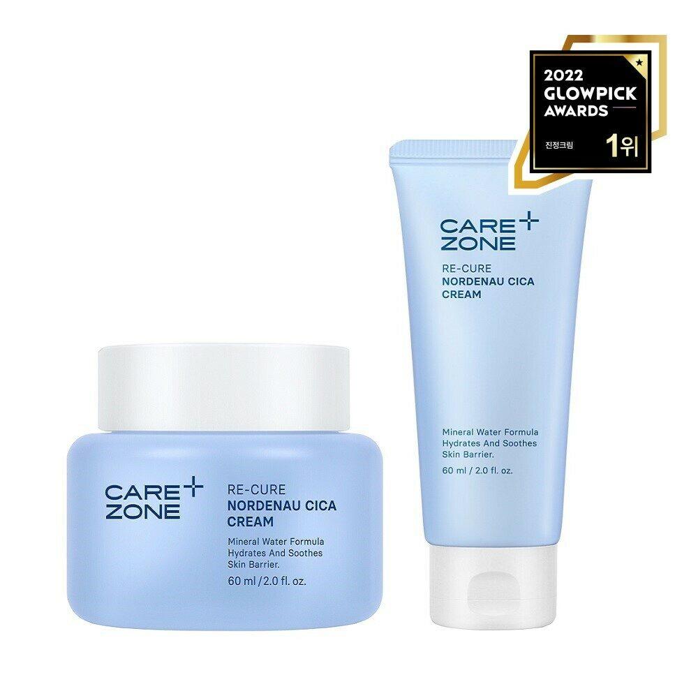 

CAREZONE Re-Cure Nordenau Cica Cream, 60 мл, двойной набор