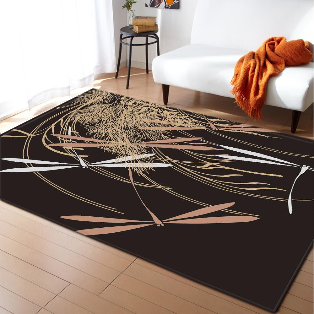 Scenic Carpet Feather Wind Bedroom Floor Mat