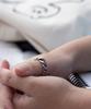 Shoveoff Silver 925 Friendship Couple Daily Chain Ring Silver Ring Svr-S616