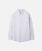 247Silijeu Compact Stretch Oxford Shirt Light Blue