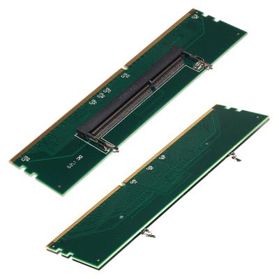 1-5PCS Laptop DDR3 SODIMM To Desktop DIMM Memory Connector Cards Converter Adapter Support 1.5V DDR3 Memory Connector Adapter