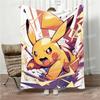 Anime Pokemon Jigglypuff Flannel Blanket Soft Warm Bed Sofa Blanket Kids Adults All Season Portable Best Gift Pokemon Fans