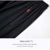 Summer Cool Ice Silk Men's Large Size Shorts Straight 7-point Pants Thin Quick-dry Sports Baggy 7-point Pants 5-point Pants