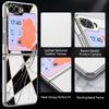Watercolor Marble Case For Samsung Z Fold 8 Ultra 7 6 5 Luxury Plating Leather Skin Hard Phone Cover For Galaxy Z Fold8 Fold7 Fold6