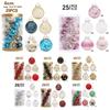 25PCS Christmas Glitter Ball Ornaments Tree Decorations for Holiday Wedding