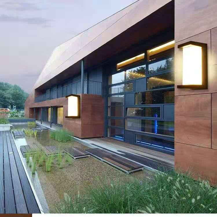 LED Waterproof Wall Light with Motion Sensor for Outdoor Garden or Balcony