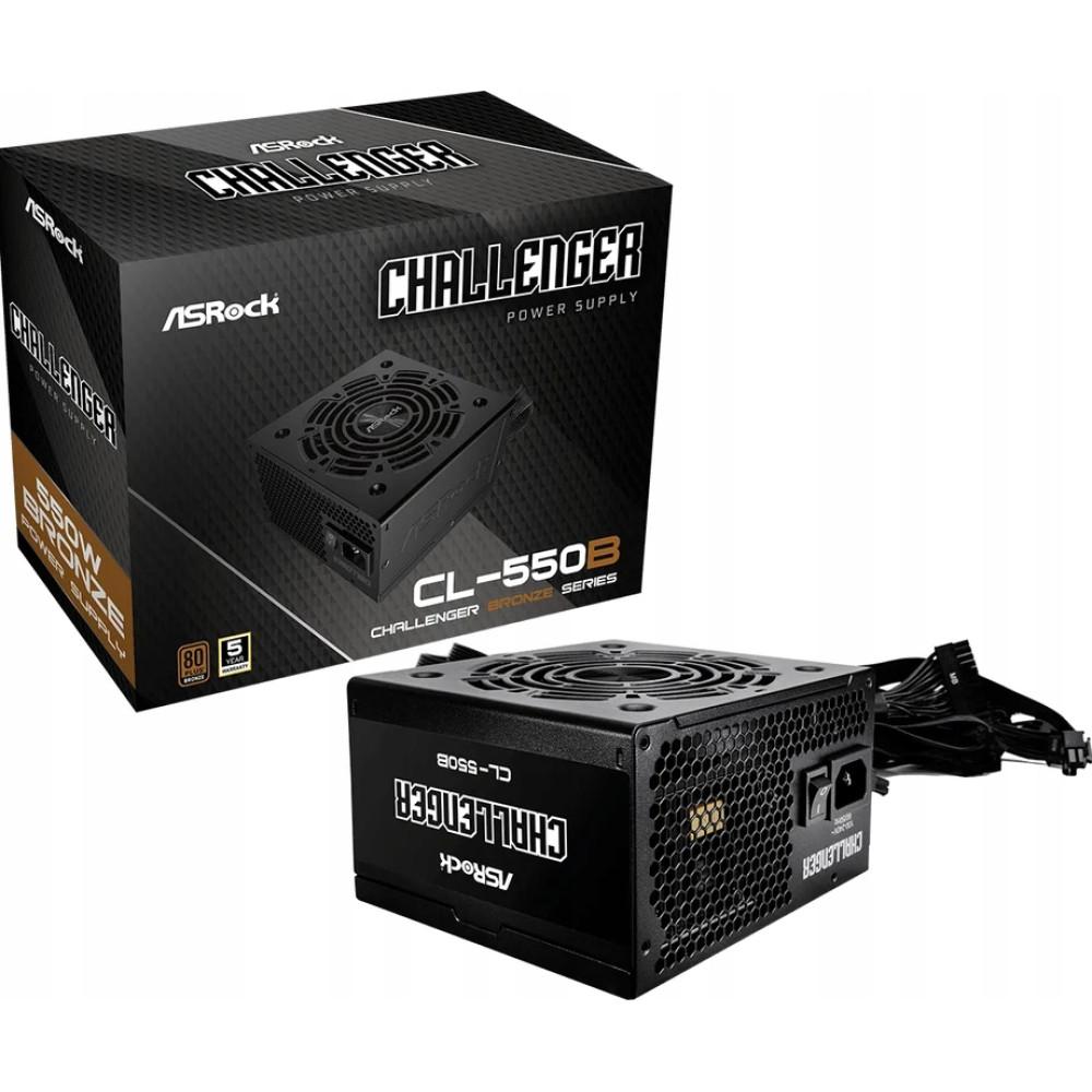 Asrock Challenger 550W 80 Plus Bronze Power Supply