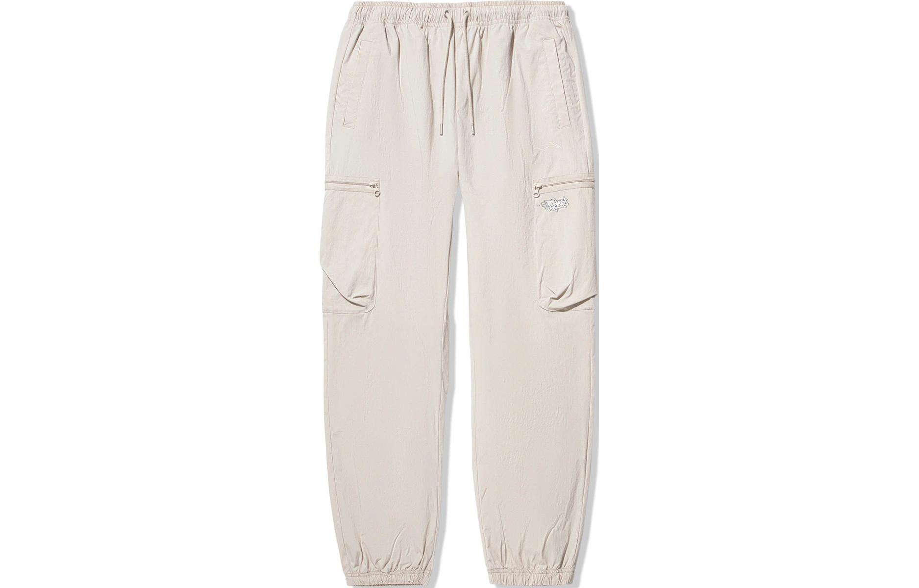 Li Ning Knitted Sweatpants Men s Mica Gray AYKU157-3 M