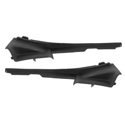 Scheibenwischerabdeckung Verlängerung Zierleiste *2 Für 2011-2020 Toyota Sienna Schwarz