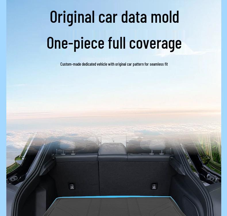 Xiaopeng M03 TPE Trunk Mat: Fits All 26 New Models, Fully Compatible Interior Mat