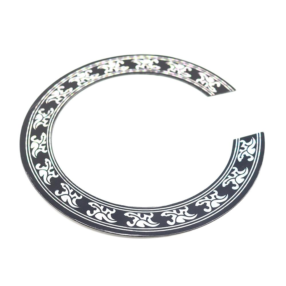 1Pcs/2Pcs Guitar Pickguard Acoustic Guitar Soundhole Sound Hole Rosette (Inside Diameter:94mm/104mm)