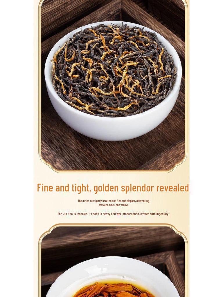 Premium Four Famous Teas Gift Box (500g) - Jin Jun Mei, Xiao Zhong Black Tea, Oolong Tea, Da Hong Pao, Tie Guan Yin