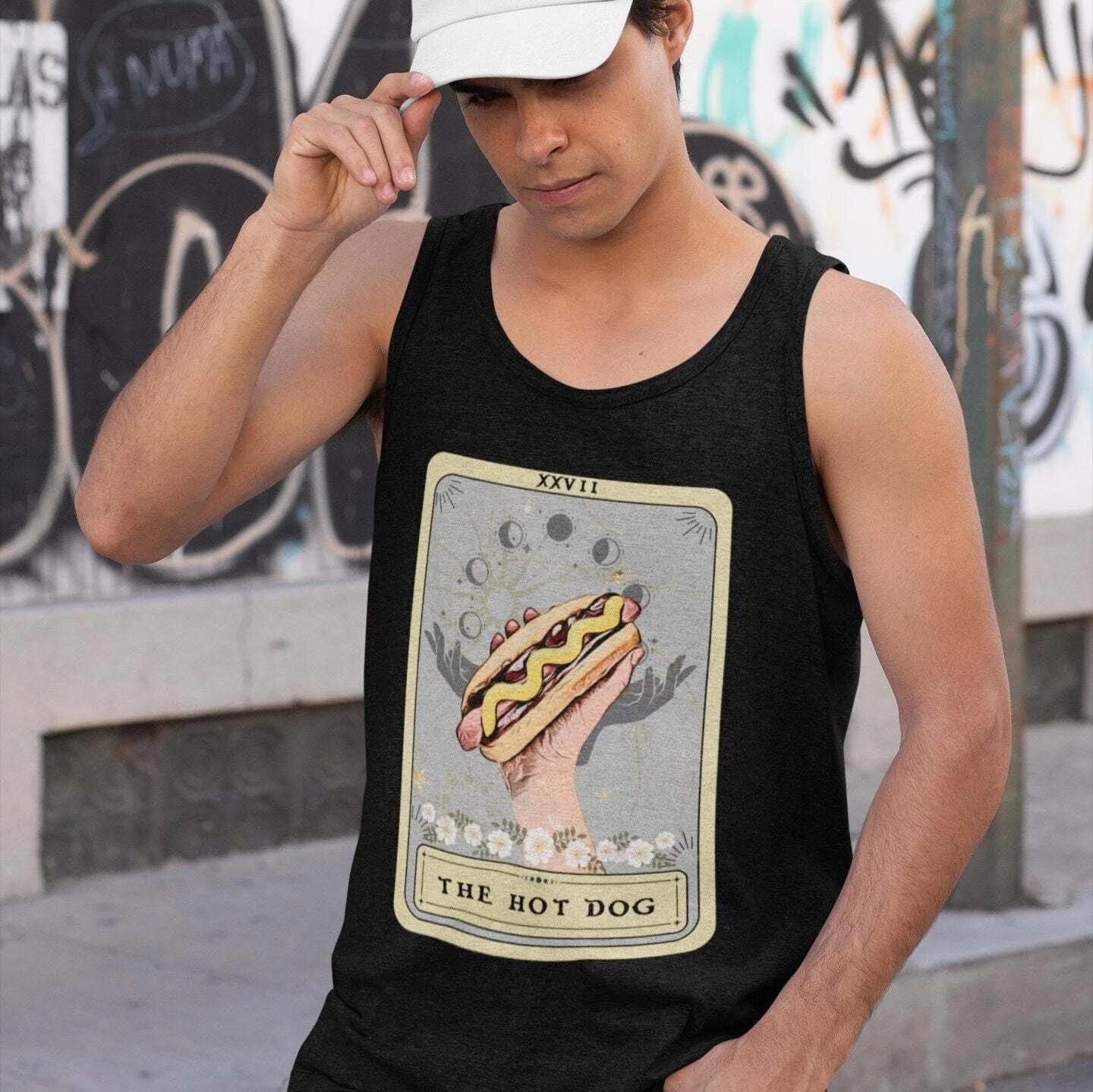 The Hot Dog Tarot Card Tank Top M