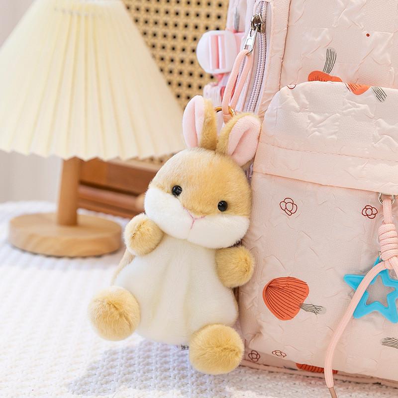 Capybara Animal Plush Hamper With Pp Cotton Filling For Girls Bags And Gifts