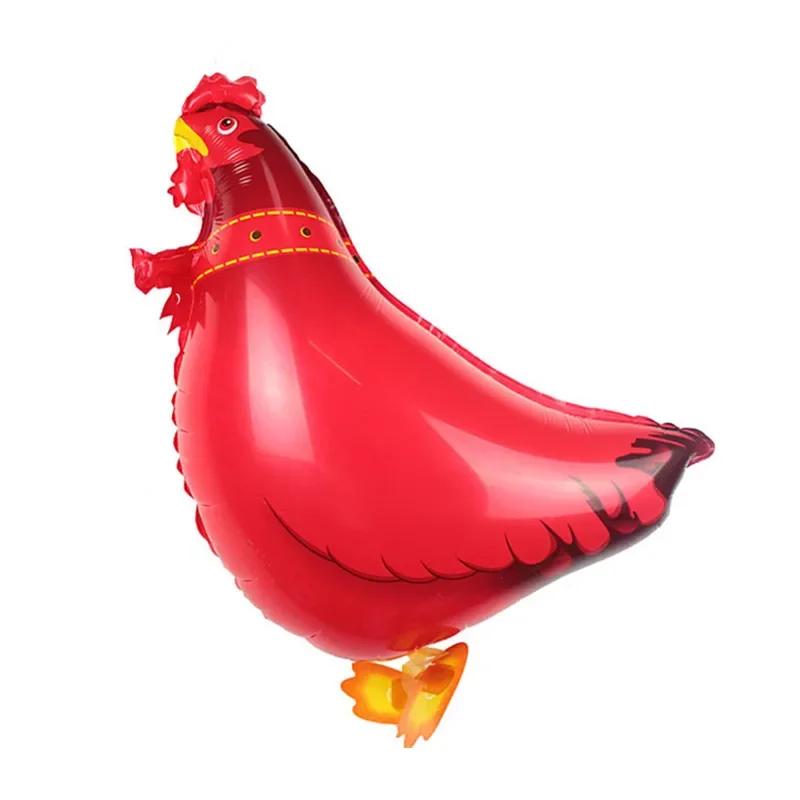 Cute Walking Animals Foil Balloons Pet Cat Giraffe Dinosaur Frogs Walk Helium Balloon Baby Shower Birthday Party Decorations 1Pc