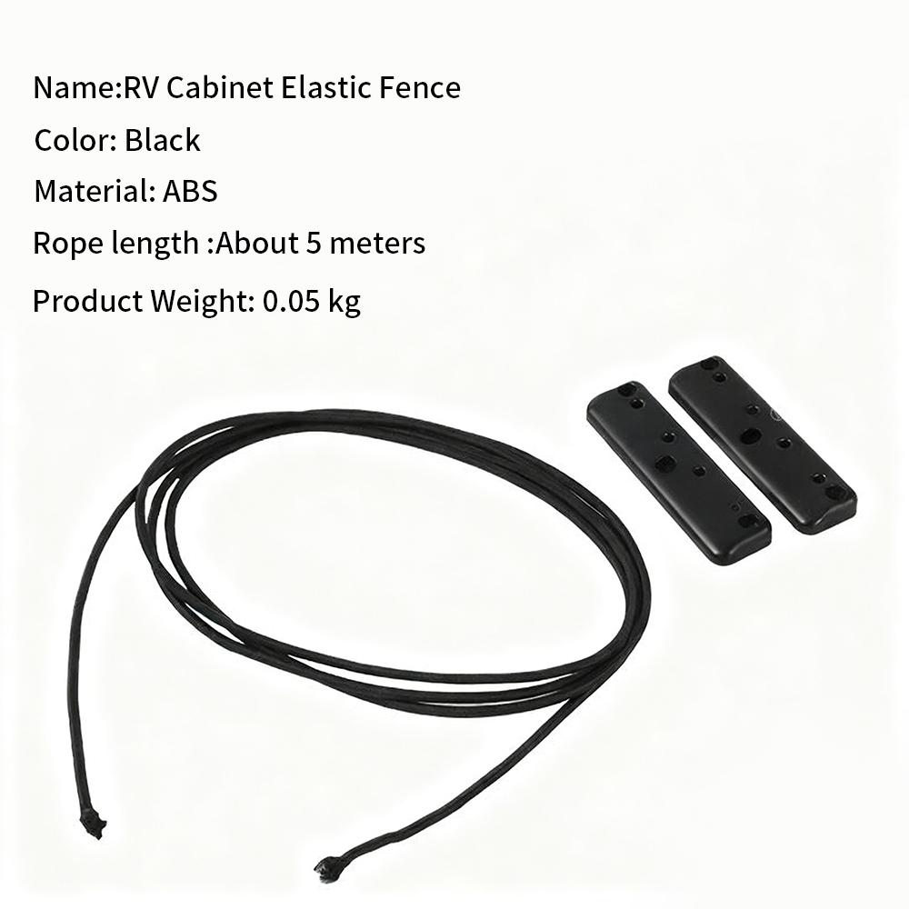 

RV Cabinet Cargo Net Camper Trunk Trailer Side Cargo Luggage Elastic Storage Net Mesh Pocket Organizer Anti for Car Accessories чёрный