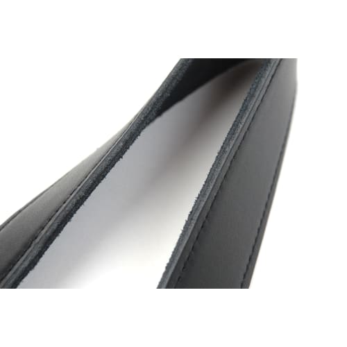 RICO Saxophone Strap, Black Leather, for Soprano and Alto Saxophones, SJA14