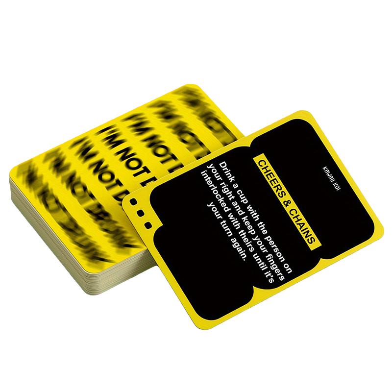 I'm Not Drunk Παιχνίδια με κάρτες για ενήλικες Διασκεδαστικά παιχνίδια ποτού για παιχνίδι Δώρο γενεθλίων