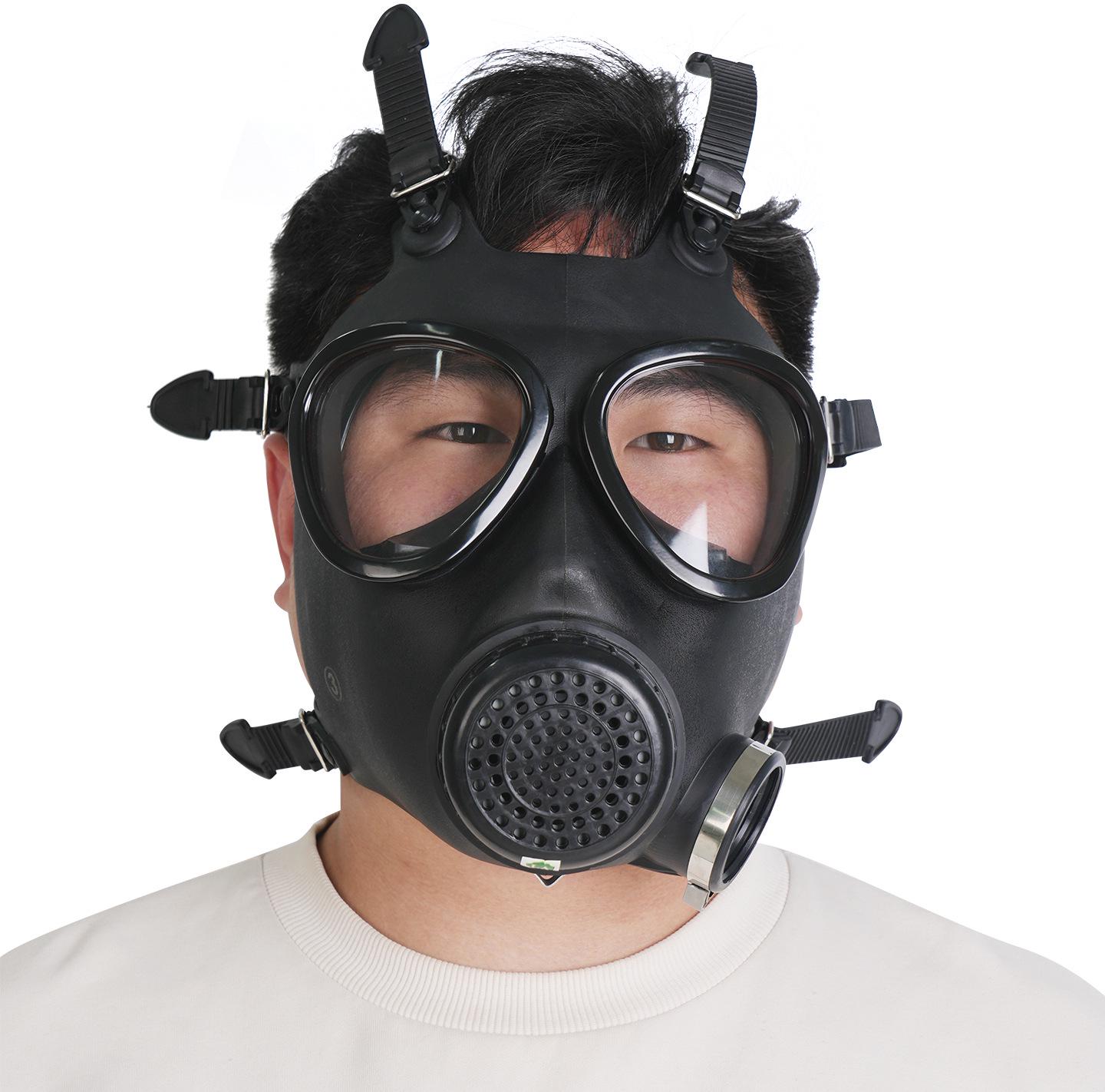 FMJ05 Pilnas sejas gāzmaska ar filtru
