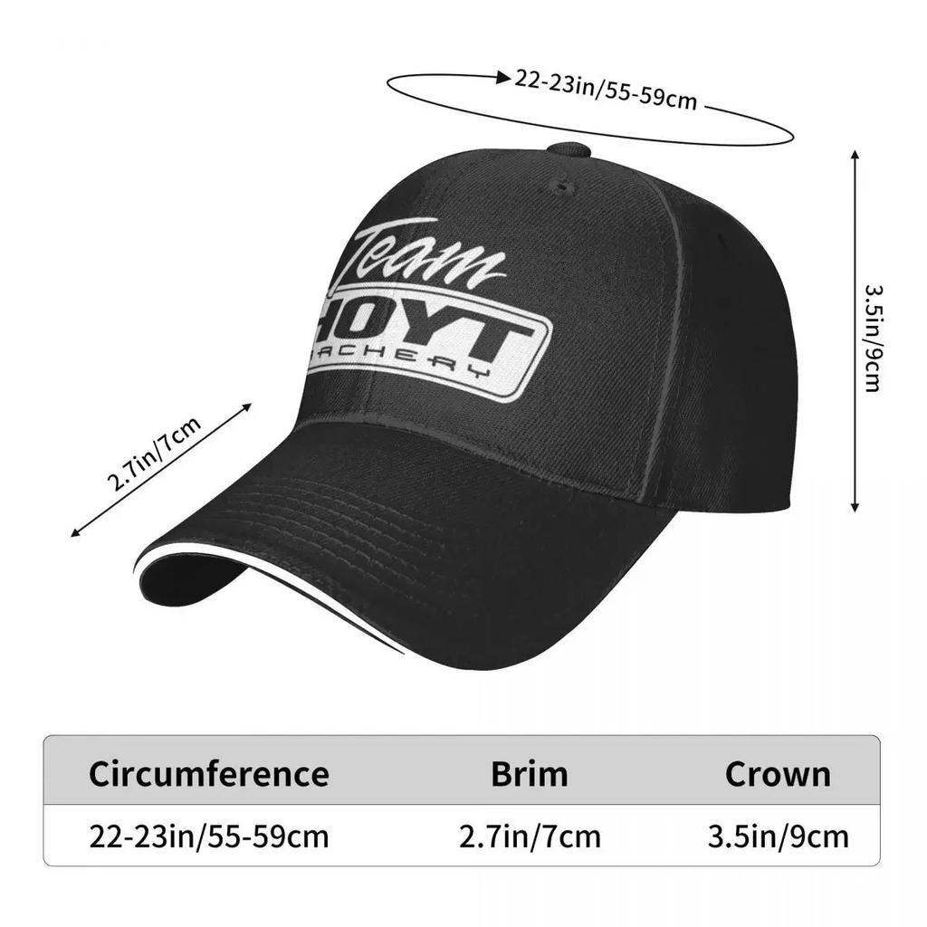 HOYT Archery Funny Baseball Men Polyester Hats Adjustable Hat Universal Casual Cap Truck driver Hat