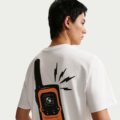 Nike ACG T Shirts Men s White Crew Neck Moderate S