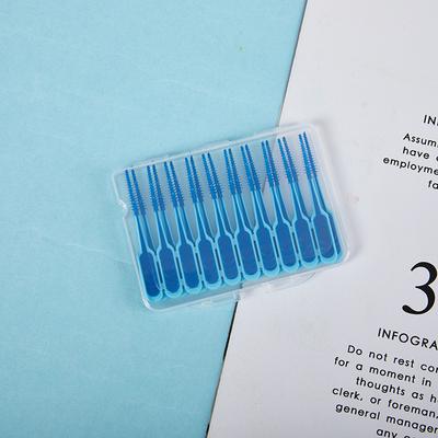 20 Piezas Palillos de Dientes de Silicona Palillos de Dientes Cepillos Interdentales Cepillo de Limpieza Dental Cuidado Dental Hilo Dental Palillos de Dientes Herramientas Orales